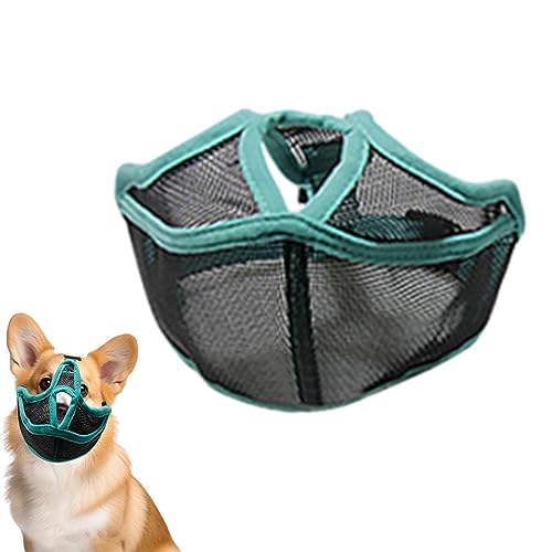 Maulkorb aus Netzstoff – Mundschutz aus Mesh für Anti-Bell, atmungsaktive Maulkörbe für Haustiere, verstellbarer Maulkorb aus Mesh für kleine, mittlere und große Hunde Maulkorb aus Netzstoff – Mundschutz aus Mesh für Anti-Bell, atmungsaktive Maulkörbe für Haustiere, verstellbarer Maulkorb aus Mesh für kleine, mittlere und große Hunde von Fulenyi