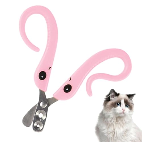 Nagelknipser für Katzen, Nagelknipser für Katzen, Metall-Kätzchen, Nagelknipser für Haustiere, gegen Blutungen, professionelles Werkzeug für die Pflege von Haustieren, Blindschere von Fulenyi