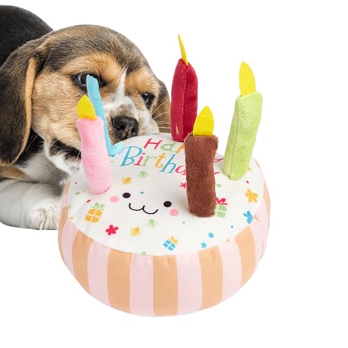 Plüsch-Quietschendes Hundespielzeug,Hundespielzeug Kuscheltiere Quietschend,Kauspielzeug zum Zahnen in Form Einer Geburtstagstorte | Hundeübungsspielzeug, Hundespielzeug, Haustierbedarf für Plüsch-Quietschendes Hundespielzeug,Hundespielzeug Kuscheltiere Quietschend,Kauspielzeug zum Zahnen in Form Einer Geburtstagstorte | Hundeübungsspielzeug, Hundespielzeug, Haustierbedarf für von Fulenyi