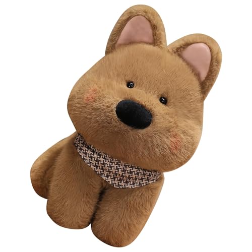 Plüschtier für Hunde, Plüschhund, niedlicher Plüschwelpe | 9,84 Zoll weicher Plüschhund, Kissen, Plüschkissen, Raumdekoration für Wohnzimmer Sofa und von Fulenyi