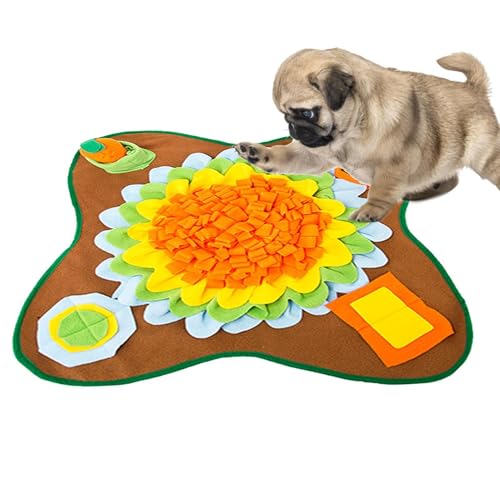 Schnüffelmatte, Schnüffelunterlage für Hunde,Interaktives Hundespielzeug, Haustier-Leckerli-Matte - Langsam fressende Leckmatte, Leckerli-Futterspender für Hunde zum Schnüffeln, Graben und Schnüffelmatte, Schnüffelunterlage für Hunde,Interaktives Hundespielzeug, Haustier-Leckerli-Matte - Langsam fressende Leckmatte, Leckerli-Futterspender für Hunde zum Schnüffeln, Graben und von Fulenyi