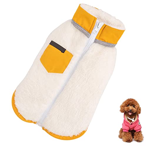 Warmer Hundemantel, winddicht, warme Hundejacke, Wintermantel, gepolsterte Fleece-Weste, kaltes Wetter, wasserdichte Hunde-Schneejacke, Kleidung mit Reißverschluss Warmer Hundemantel, winddicht, warme Hundejacke, Wintermantel, gepolsterte Fleece-Weste, kaltes Wetter, wasserdichte Hunde-Schneejacke, Kleidung mit Reißverschluss von Fulenyi