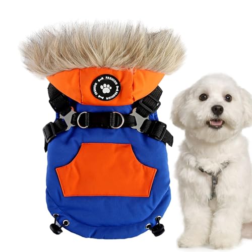 Wintermantel für Hunde, Wintermantel für Hunde mit Kapuze, Winter-Hundemantel mit Reißverschluss, Haustierkleidung für kaltes Wetter, Outdoor-Hundejacke für den Alltag, Spaziergänge, Wintermantel für Hunde, Wintermantel für Hunde mit Kapuze, Winter-Hundemantel mit Reißverschluss, Haustierkleidung für kaltes Wetter, Outdoor-Hundejacke für den Alltag, Spaziergänge, von Fulenyi