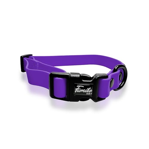 Fumiko® Hundehalsband aus Biothane versch.größen (Verry Berry, M) von Fumiko