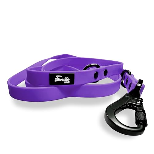 Fumiko Führleine Hundeleine aus Biothane 2 Meter mit Karabiner (Verry Berry) von Fumiko