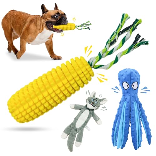 Kein Füllen, Plüsch- und Quietschspaß, langlebig und robust, Zahnreinigung, kleine, mittelgroße und große Rassen, tolles Preis-Leistungs-Verhältnis für Hunde Kein Füllen, Plüsch- und Quietschspaß, langlebig und robust, Zahnreinigung, kleine, mittelgroße und große Rassen, tolles Preis-Leistungs-Verhältnis für Hunde von Fun Hattrick