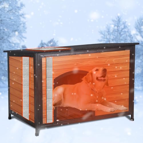 Hundehütte Outdoor Kaufest Isoliert Große Hundehütte 6 Seiten Rundum Schaumstoff Winter Wetterfest für kleine, mittelgroße und große Hunde mit erhöhtem Design Hundehütte Outdoor Kaufest Isoliert Große Hundehütte 6 Seiten Rundum Schaumstoff Winter Wetterfest für kleine, mittelgroße und große Hunde mit erhöhtem Design von FunXplore