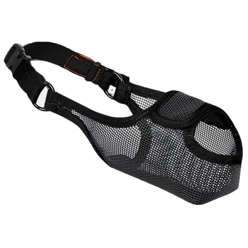 Funabridge Sicherheits-Hundemaulkorb, verstellbar, atmungsaktives Netzgewebe zur Vorbeugung von Beißen und Fressen, passend für 22–24 cm Nase Funabridge Sicherheits-Hundemaulkorb, verstellbar, atmungsaktives Netzgewebe zur Vorbeugung von Beißen und Fressen, passend für 22–24 cm Nase von Funabridge