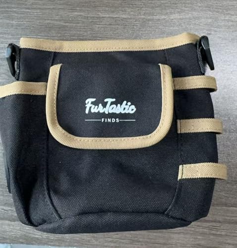 FuntasticFinds Leckerli-Beutel für Hunde(Schwarz) von FuntasticFinds