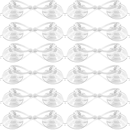 Fuongee Aquarium-Saugnäpfe, robuste Aquarium-Saugnäpfe mit verstellbaren Kabelbindern, Durchmesser: 3 cm/4,6 cm optional (3 cm) von Fuongee