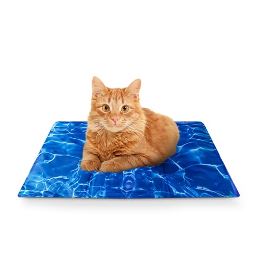 FurDreams Haustier-Kühlmatten, selbstkühlende Matte für Hunde, Katzen, um Überhitzung während der Ruhe und des Schlafes zu verhindern, wärmeabsorbierendes und wasserdichtes Gelkissen, um EIS kühl zu von FurDreams