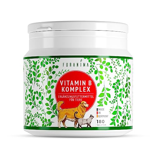Furanima | Vitamin B Komplex für Hunde & Katzen, Ergänzungsfuttermittel, 180 STK. von Furanima