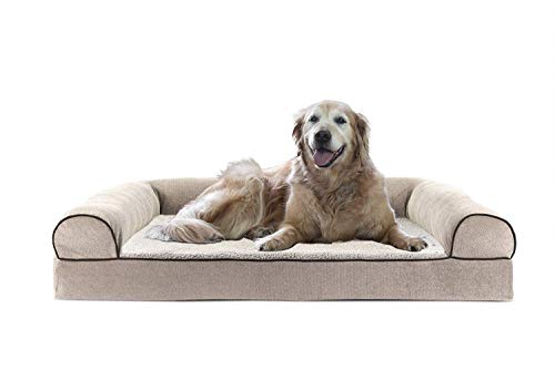 furhaven Cooling Gel Infused Memory Foam an Sofa Pet Bett für Hunde und Katzen von Furhaven Pet