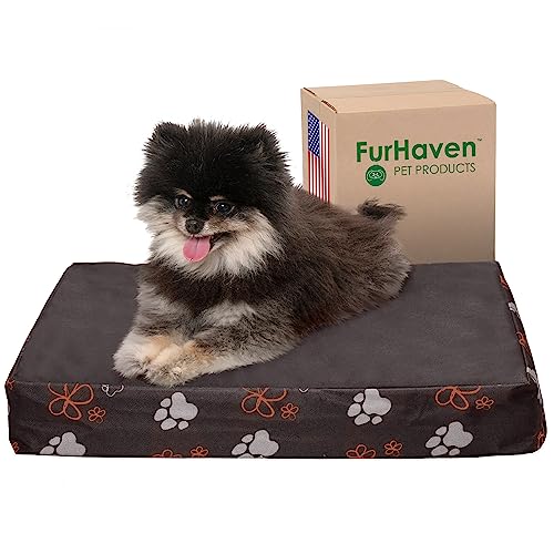 furhaven Memory Foam Matratze Haustierbett für Hunde und Katzen von Furhaven Pet