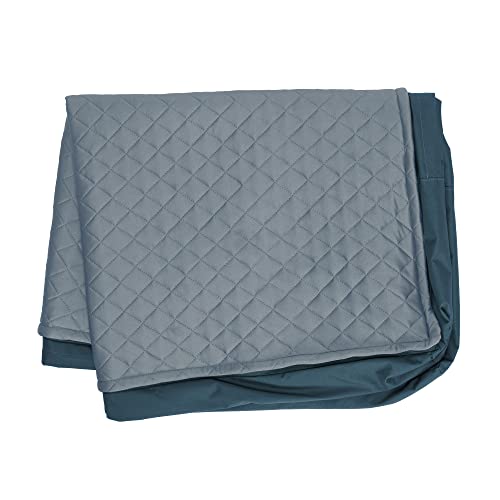 Furhaven Wasserabweisender Ersatzbezug für drinnen und draußen, umwandelbare Steppdecke, für Hundebett, Größe XL, ruhiges Blau Furhaven Wasserabweisender Ersatzbezug für drinnen und draußen, umwandelbare Steppdecke, für Hundebett, Größe XL, ruhiges Blau von Furhaven