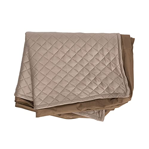 Furhaven Wasserabweisender Ersatzbezug für drinnen und draußen, umwandelbare Steppdecke, für Hundebett, Sand, Jumbo, Größe XL von Furhaven
