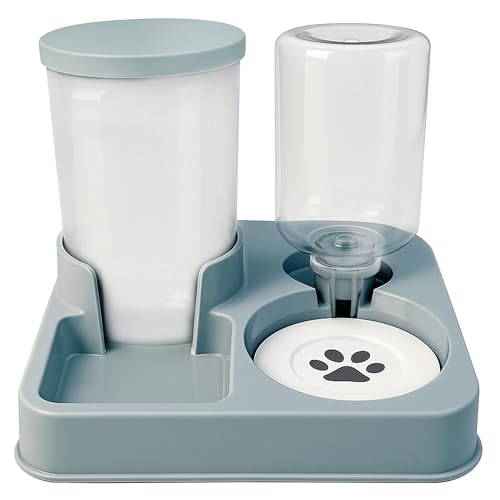 Furlyy Automatischer Futterspender & Wasserspender für Katzen & Hunde – 2-in-1 Napfstation ohne Strom – BPA-frei, Schwerkraftsystem, große Kapazität, leicht zu reinigen – ideal für Reisende Furlyy Automatischer Futterspender & Wasserspender für Katzen & Hunde – 2-in-1 Napfstation ohne Strom – BPA-frei, Schwerkraftsystem, große Kapazität, leicht zu reinigen – ideal für Reisende von Furlyy