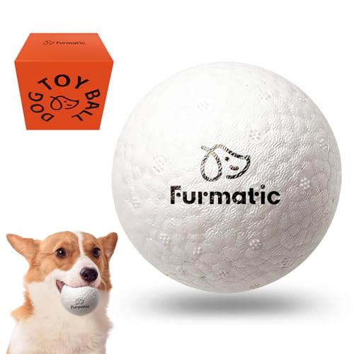 Furmatic Hundespielzeug für aggressive Kauer, unzerstörbare und interaktive Tennisbälle für Hunde, idealer Hüteball für Hunde zum Kauen, Apportieren, für große, mittelgroße und kleine Hunde und Welpen Furmatic Hundespielzeug für aggressive Kauer, unzerstörbare und interaktive Tennisbälle für Hunde, idealer Hüteball für Hunde zum Kauen, Apportieren, für große, mittelgroße und kleine Hunde und Welpen von Furmatic