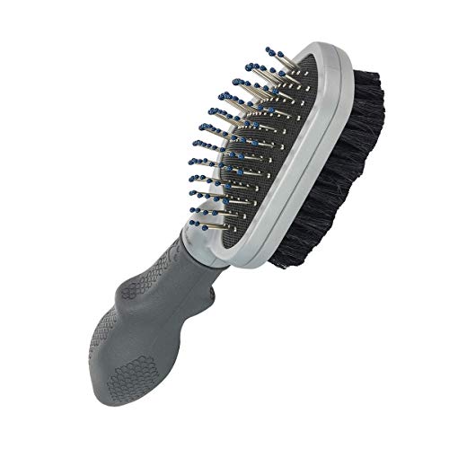 FURminator Doppelbürste für Hunde und Katzen - Fellpflege 2in1-Bürste zur Entfernung von Knoten, losen Haaren und Schmutz FURminator Doppelbürste für Hunde und Katzen - Fellpflege 2in1-Bürste zur Entfernung von Knoten, losen Haaren und Schmutz von Furminator