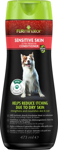FURminator Sensitive Skin Hunde-Conditioner - Premium Conditioner für Hunde mit sensibler Haut, reduziert durch trockene Haut verursachten Juckreiz, 473 ml von Furminator