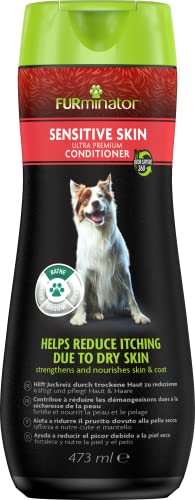 FURminator Sensitive Skin Hunde-Conditioner - Premium Conditioner für Hunde mit sensibler Haut, reduziert durch trockene Haut verursachten Juckreiz, 473 ml FURminator Sensitive Skin Hunde-Conditioner - Premium Conditioner für Hunde mit sensibler Haut, reduziert durch trockene Haut verursachten Juckreiz, 473 ml von Furminator