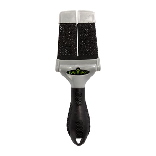FURminator Zupfbürste Größe S - kleine Bürste mit sanften Edelstahlborsten für Katzen, kleine Hunde, Welpen und Kätzchen FURminator Zupfbürste Größe S - kleine Bürste mit sanften Edelstahlborsten für Katzen, kleine Hunde, Welpen und Kätzchen von Furminator