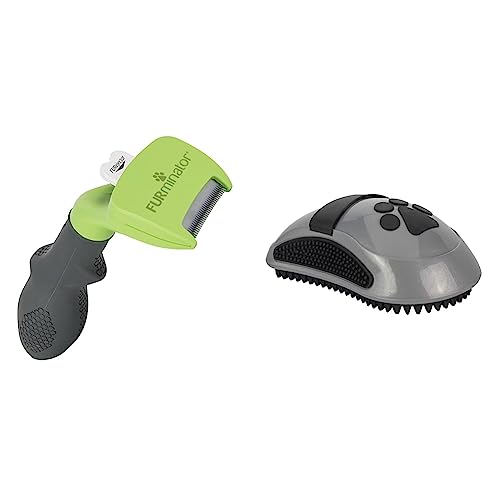 FURminator deShedding-Tool Hund Größe S Kurzhaar & Striegel für Hunde und Katzen - Fellpflege Bürste massiert sanft die Haut - für sauberes FURminator deShedding-Tool Hund Größe S Kurzhaar & Striegel für Hunde und Katzen - Fellpflege Bürste massiert sanft die Haut - für sauberes von Furminator