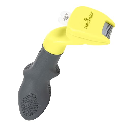 FURminator deShedding-Tool Hund Größe XS Kurzhaar - Hundebürste für sehr kleine Hunde zur Entfernung der Unterwolle - Verbessertes Design FURminator deShedding-Tool Hund Größe XS Kurzhaar - Hundebürste für sehr kleine Hunde zur Entfernung der Unterwolle - Verbessertes Design von Furminator