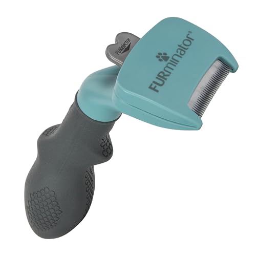 FURminator deShedding-Tool Katze Größe S Langhaar - Katzenbürste für kleine Katzen zur Entfernung der Unterwolle - Verbessertes Design FURminator deShedding-Tool Katze Größe S Langhaar - Katzenbürste für kleine Katzen zur Entfernung der Unterwolle - Verbessertes Design von Furminator