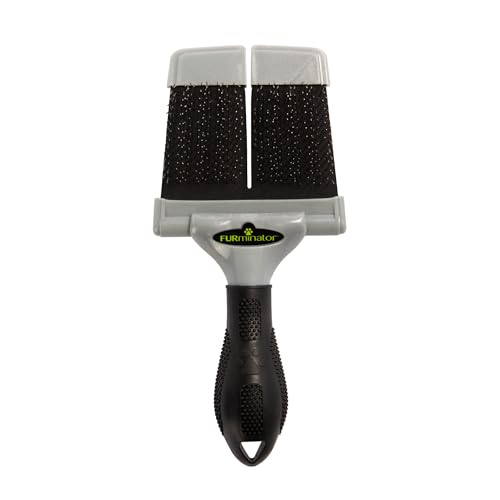 Furminator Zupfbürste Größe L hart - große Bürste mit harten Borsten für Hunde und Katzen mit lockigem, mittellangem oder langem Fell Furminator Zupfbürste Größe L hart - große Bürste mit harten Borsten für Hunde und Katzen mit lockigem, mittellangem oder langem Fell von Furminator
