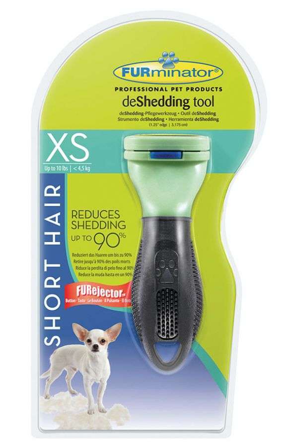 Furminator deShedding Tool für kurzhaarige Schoßhunde von Furminator