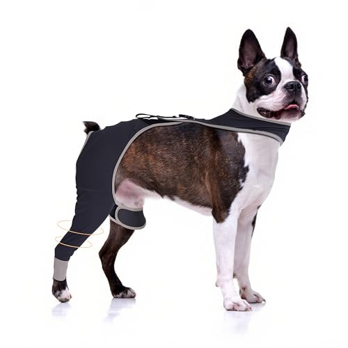 Furtent Hundebeinmanschette gegen Lecken, atmungsaktiv und weich, verhindert Haustierwunden vom Lecken und Beißen, Kegelalternative nach dem Sugery, Hinteres linkes Bein, Größe M Furtent Hundebeinmanschette gegen Lecken, atmungsaktiv und weich, verhindert Haustierwunden vom Lecken und Beißen, Kegelalternative nach dem Sugery, Hinteres linkes Bein, Größe M von Furtent