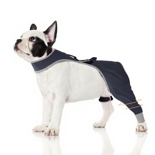Furtent Hundebeinmanschette gegen Lecken, atmungsaktiv und weich, verhindert Haustierwunden vom Lecken und Beißen, Kegelalternative nach dem Sugery, Hinteres linkes Bein, Größe XS Furtent Hundebeinmanschette gegen Lecken, atmungsaktiv und weich, verhindert Haustierwunden vom Lecken und Beißen, Kegelalternative nach dem Sugery, Hinteres linkes Bein, Größe XS von Furtent