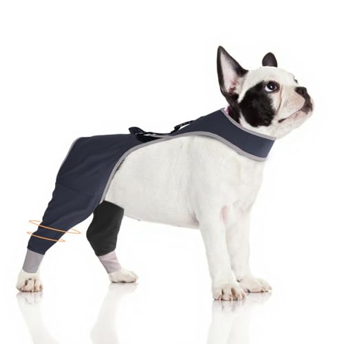 Furtent Hundehülle, um Lecken am Hinterbein zu verhindern, bietet Wundschutz, Hinterbeinmanschette, atmungsaktive Leckärmel für Haustiere, Hinterbeine, Größe XS Furtent Hundehülle, um Lecken am Hinterbein zu verhindern, bietet Wundschutz, Hinterbeinmanschette, atmungsaktive Leckärmel für Haustiere, Hinterbeine, Größe XS von Furtent