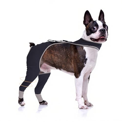 Furtent Hundemanschette gegen Lecken am Hinterbein, Kegelhalsband-Alternative, bietet Wundschutz, Hinterbeinmanschette, atmungsaktive Leckärmel für Haustiere, Hinterbeine, Größe M Furtent Hundemanschette gegen Lecken am Hinterbein, Kegelhalsband-Alternative, bietet Wundschutz, Hinterbeinmanschette, atmungsaktive Leckärmel für Haustiere, Hinterbeine, Größe M von Furtent