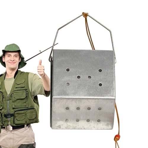 Furtryvl Karpfenköderhalter, Fixpunkt-Boden, Futterkasten-Halter, leicht, einfach zu lösen, Nistwerkzeug für See, Teiche, Krabben Furtryvl Karpfenköderhalter, Fixpunkt-Boden, Futterkasten-Halter, leicht, einfach zu lösen, Nistwerkzeug für See, Teiche, Krabben von Furtryvl