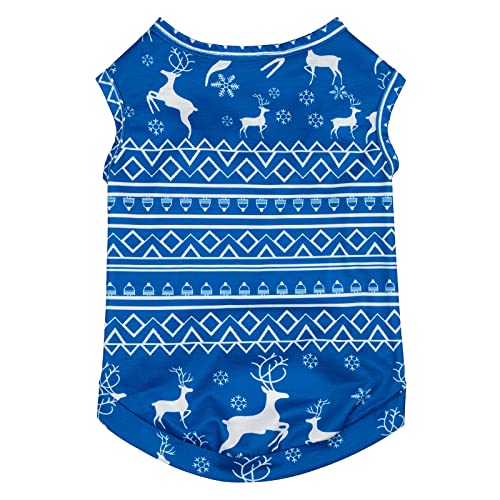Futmtu Weihnachts-Hunde-Pyjama, weiches Material, dehnbar, Einteiler für Hunde, Weihnachtsgeschenk (b, XL) von Futmtu
