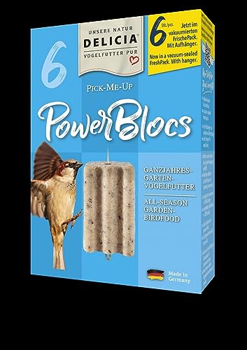 Delicia Pick-Me-Up PowerBloc 6 Kartons mit je 12 Stück = 72 Stück Vogelfutter von Futterbauer