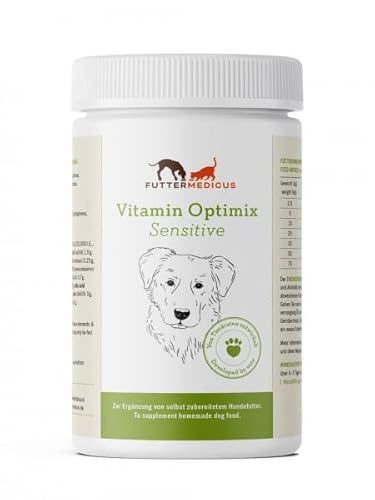Futtermedicus Optimix Sensitive | 1500 g | Ergänzungsfuttermittel für ausgewachsene Hunde | Optimale Mineralstoff- und Vitaminversorgung für die Pferd-Kartoffel-Diät von Futtermedicus