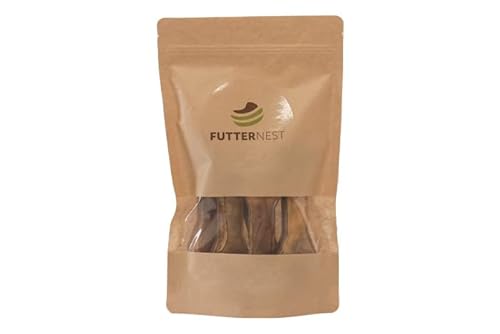 Futternest - Kauknochen für Hunde - 100% natürlich - 100% Haut in verschiedenen Sorten (Hirsch, 5er Set, 12cm) von Futternest