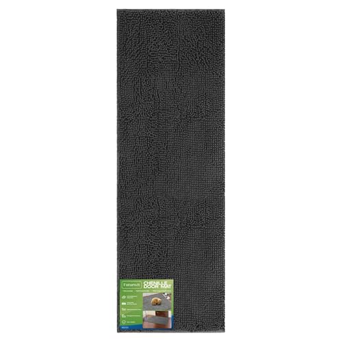 Futurwit Hunde-Fußmatte für schlammige Pfoten, 182,9 x 61 cm, Chenille, saugfähige Vordertürmatte innen, große Läufer, Schlammmatte für Hunde, Schmutzfangmatte, waschbar, rutschfest, für drinnen und Futurwit Hunde-Fußmatte für schlammige Pfoten, 182,9 x 61 cm, Chenille, saugfähige Vordertürmatte innen, große Läufer, Schlammmatte für Hunde, Schmutzfangmatte, waschbar, rutschfest, für drinnen und von Futurwit