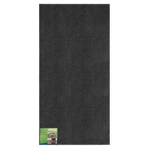 Futurwit Hunde-Fußmatte für schlammige Pfoten, 243,8 x 121,9 cm, Chenille, saugfähige Vordertürmatte innen, große Läufer, Schlammmatte für Hunde, Schmutzfangmatte, waschbar, rutschfest, für Innen- und Futurwit Hunde-Fußmatte für schlammige Pfoten, 243,8 x 121,9 cm, Chenille, saugfähige Vordertürmatte innen, große Läufer, Schlammmatte für Hunde, Schmutzfangmatte, waschbar, rutschfest, für Innen- und von Futurwit