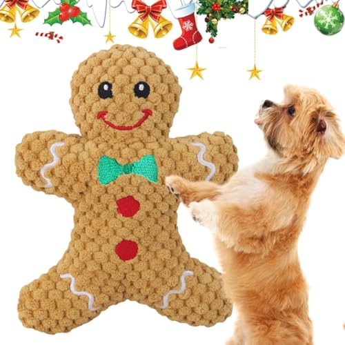 Fuuxtci Kau-Fetch-Gehirnstimulierungsspielzeug Mit Quietscher - Weihnachts-Kauspielzeug Für Hunde, Interaktives, Gehirnstimulierendes Spielzeug Zum Kauen Und Apportieren, Niedliches, Quietschendes Fuuxtci Kau-Fetch-Gehirnstimulierungsspielzeug Mit Quietscher - Weihnachts-Kauspielzeug Für Hunde, Interaktives, Gehirnstimulierendes Spielzeug Zum Kauen Und Apportieren, Niedliches, Quietschendes von Fuuxtci