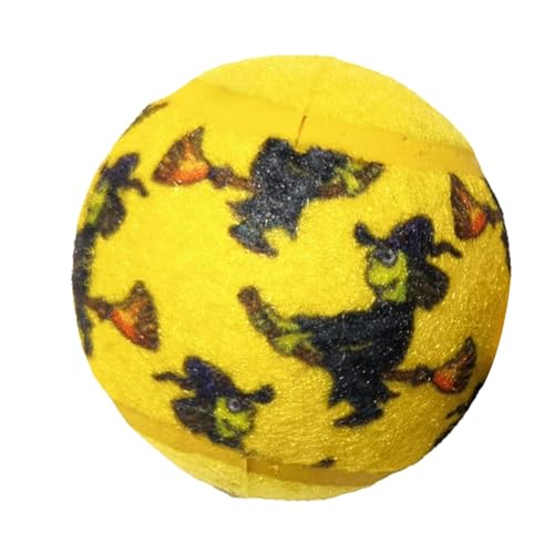 Fuuxtci Kauball für Hunde,Hüpfbälle für Hunde, Interaktive Bälle mit Hexenmuster und Katzen, Herding Jolly Ball Interaktives Haustierspielzeug Hüpf-Wasserspielzeug-Apportierbälle für Hunde Fuuxtci Kauball für Hunde,Hüpfbälle für Hunde, Interaktive Bälle mit Hexenmuster und Katzen, Herding Jolly Ball Interaktives Haustierspielzeug Hüpf-Wasserspielzeug-Apportierbälle für Hunde von Fuuxtci