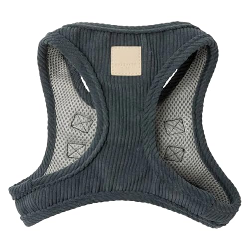 FuzzYard Life Cord-Hundegeschirr, Größe XS, stilvolles Premium-Kord-Design in Schiefergrau, perfekt für den täglichen Spaziergang FuzzYard Life Cord-Hundegeschirr, Größe XS, stilvolles Premium-Kord-Design in Schiefergrau, perfekt für den täglichen Spaziergang von FuzzYard
