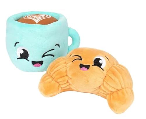 Fuzzyard Croissant & Cappuccino Hundespielzeug Frühstücksset Premium Plüsch mit Quietscher Fuzzyard Croissant & Cappuccino Hundespielzeug Frühstücksset Premium Plüsch mit Quietscher von FuzzYard