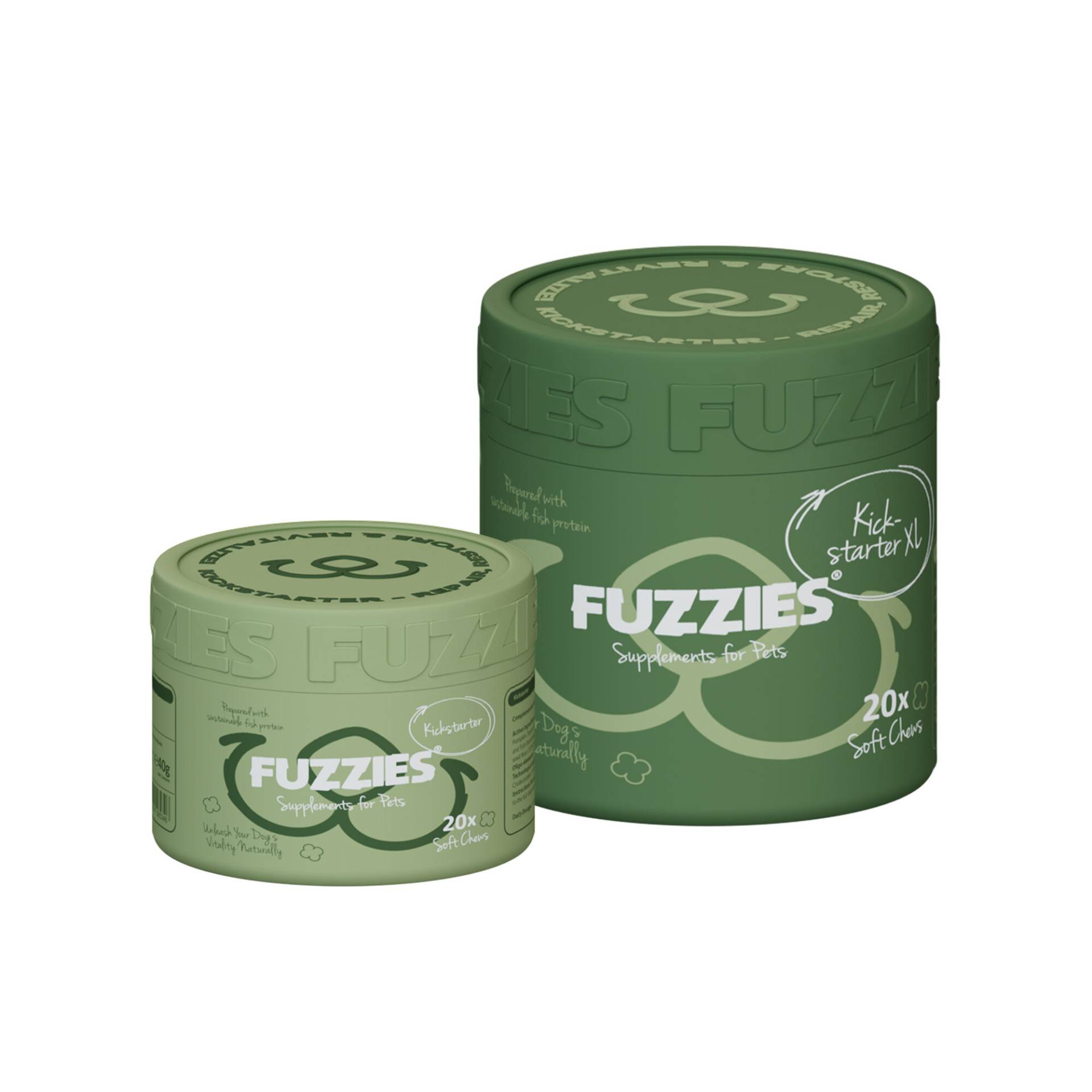 Fuzzies Kickstarter < 20 kg - 20 Stück Fuzzies Kickstarter < 20 kg - 20 Stück von Fuzzies