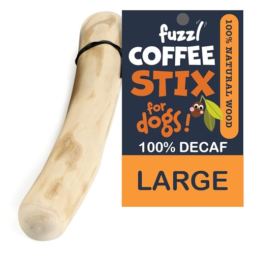 Fuzzl Coffee Stix Kauspielzeug für große Hunde, natürlicher, robuster, langlebiger Knochen für aggressive Kauer, starkes und langlebiges Spielzeug von Fuzzl