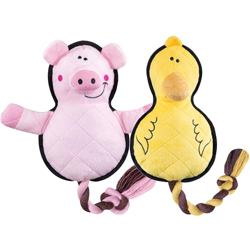 Fuzzl Duck Pig Robustes Plüschtier von Fuzzl