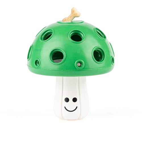 Fuzzl Magic Shroom Hundespielzeug aus kautschuk Grün von Fuzzl